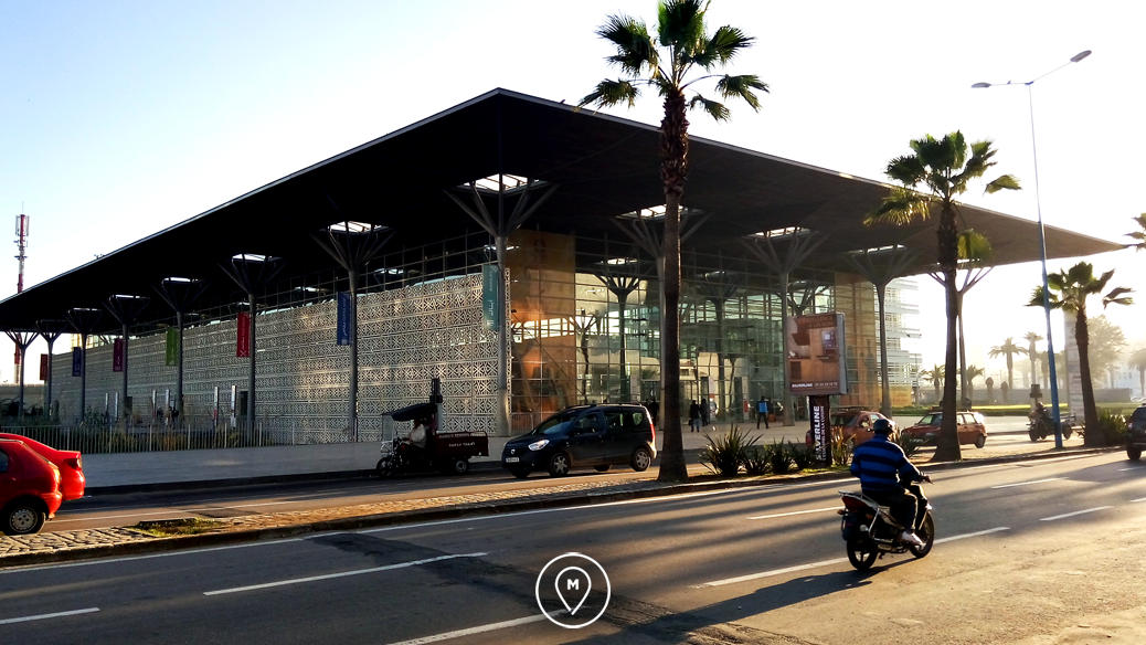 Железнодорожный вокзал в Касабланке