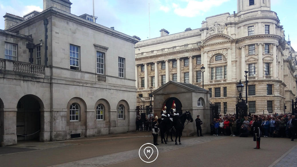 Королевская конная гвардия в Лондоне